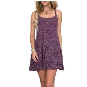 Brandy Melville floral backless sundress